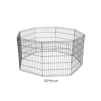 Dog Playpen with Latch Foldable Dog Playpen Portable for Young Dogs