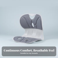 Molded Cushion Breathable Ergonomic Seat Cradle Portable for Work, Study