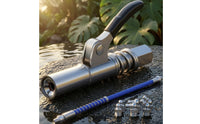 Quick-Release Locking Grease Coupler Heavy-Duty Locking Grease Coupler for Mechanics, Technicians