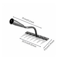Manganese Steel Rake Thickened Blade Unwanted Growth Remover Tool Multi Purpose