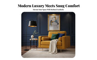 Space-Saving L-Shaped Fabric Sofa Minimalist aesthetic L-Shaped Sofa with Ottoman Plush Upholstery Sectional reconfigurable Design for Apartment Dwellers, Families, Homeowners, Lounge Area, Home