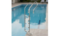Pool Stairs Drill 5-Step Pool Ladder Heavy Duty for Homeowners