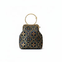Kiss Lock Handbag Gift Idea Kiss Lock Purse Elegant for Party, Women
