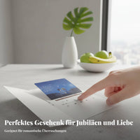 Recording Pop-Up Greeting Card, 3D Design, Couple Confession, Holiday Gift
