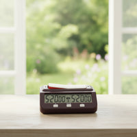 Compact Digital Chess Clock Portable Digital Chess Timer Lightweight Board Game Timer Long-Lasting for Tournaments