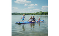 Buoyant Foam Water Floating Mat Layered Floating Mat with XPE Foam Thick Water Recreation Pad Rectangular for Families, Lakes, Pools, Beaches