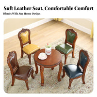 Carved spinerest Stool With spine Support Small Chair High Stability for Families