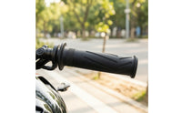 Motorcycle Handlebar Grips Black Motorcycle Handlebar Grip Comfortable for Motorcyclists
