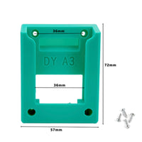 Battery Storage Rack Secure Battery Holder with Handle Portable for Handymen