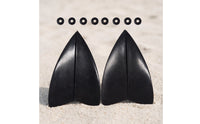 Tapered Kiteboard Tail Fin Streamlined Kiteboard Fin Lightweight Detachable for Kiteboarders