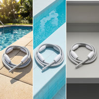 Flexible Pool Hose Replacement Hose Swimming Pool Cleaner Hose Water Circulation Hose Easy Routing Construction Suitable for Residential Pools Pool Owners