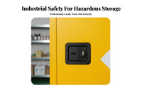 Hazard-Resistant-Resistant Storage Cabinet Fire Resistant Storage Cabinet Heavy Duty Lockable Steel Box for Factory, Factories, Workshops