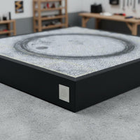 Drift Turntable Scene Realistic Surface Texture Miniature Scene Base Desk Toy