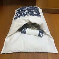 冬季加厚半封闭狗窝睡袋2025新款大尺寸保暖猫窝被子宠物过冬神器