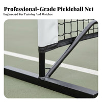 Foldable Portable Pickleball Net Easy Setup Pickleball Net Set Long-Lasting Sports Equipment Stable Frame for Beginners, Coaches, Athletes, Outdoor, Indoor, Backyard, Driveway