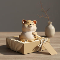 Yixing Violet Clay Dog Ornament Good Luck Violet Clay Tea Pet Collectible Tea Pet Dog Sculpture for Desk