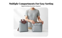 Maintains Shape Backpack Insert Organizer Large Capacity Backpack Liner Organizer Lightweight for Women, Students, Daily Use, Travel, School