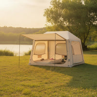 Inflatable Car-Tail Tent Rain-Resistant Inflatable SUV Tent Quick-Setup Shelter for Campers, Tailgating, Wilderness Trekking