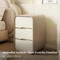Slim Gap Cabinet Space-Saving Narrow End Table small Size for Bedroom, Renters