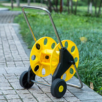 Wheeled Garden Hose Cart with Handle