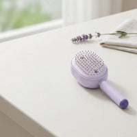 Electric Hydrating Hair Brush Mist-Spraying Hair Brush with Water Tank Refillable Electric Spray Comb for Women, Adults, Home, Travel