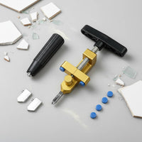 2 in 1 Glass Tool T-Handle Glass Breaker Guard Caps