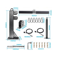 Wall Mounted Cable Pulley System Full Body Exercise for Bodybuilders