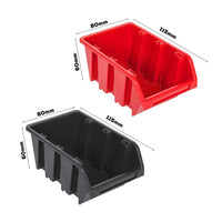 36-Piece Tool Hanging Board Set with Storage Boxes and Parts Organizer