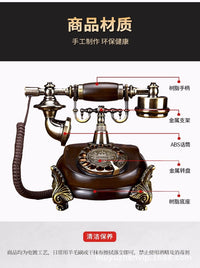 920C款欧式仿古电话机老式复古家用座机客厅时尚创意按键来显电话