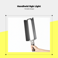 Dimmable rechargeable RGB LED light
