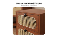 Woven-Front Drawer Single Item Sturdy Construction Multi-Drawer Storage Chest
