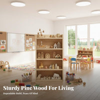 Multi-Tier children's Organizer Childsafe kids' Furniture Stable framework Large Capacity for Nursery, Living Room, Bedroom