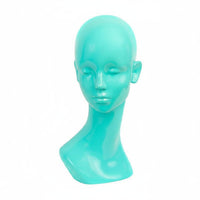 Hairpiece Head Mannequin Stable Base Hat Display Head Smooth Surface Hairpiece Display Bust for Styling Practice