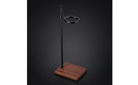 Pour Dripper Stand with Wooden Base Minimalist Pour over Coffee Stand Compact Dripper Holder with Base for Cafes