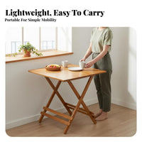 No-Assembly Foldable Table Foldable Design X-Brace Frame Trestle Table Space-Saving Easy to Clean for Telecommuting Workers