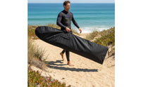 Safeguarding Surfboard Bag Portable Longboard Bag Water Resistant Padded Surfboard Case Heavy Duty Padding for Transport, Travel