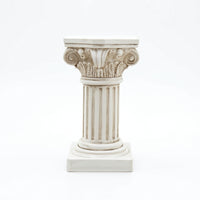 Classical Roman Column Pedestal Vintage-Style Column Pedestal Ornate Display Base Versatile for Photographers