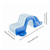 Easy to Inflate Inflatable Swimming Pool Slide for Babies, Backyard