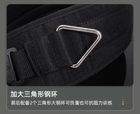 Pull-Up Weight Belt with Chain for Indoor Strength Training