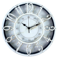 12寸复古钟表挂钟爆款挂墙时尚创意时钟客厅钟欧式创意wall clock