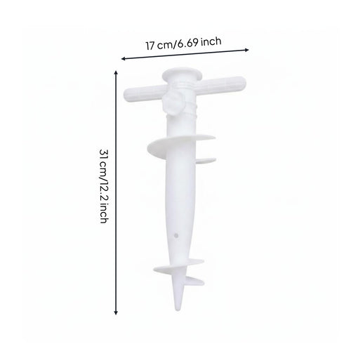 Spiral Umbrella Anchor Stable Hold Beach Umbrella Anchor Wind Resistant Parasol Base
