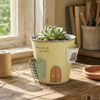 Castle Planter Drainage Hole Home Decor