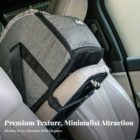 2-in-1 Design Center Console Cat Bed Soft Fabric Interior Center Console Dog Car Seat Soft Padded for Road Trips, Daily Commutes
