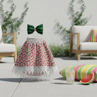 Watermelon Goose Costume Lace Trim for Garden, Yard