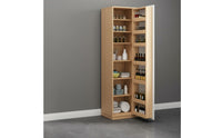 Multi-Shelf Snack Cabinet Large Capacity Food Storage Cabinet Modern Design Cupboard for Dining Room