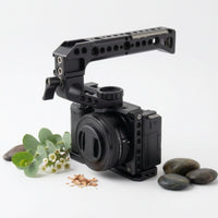 Camera Top Handle Compact Top Handle with Cold Shoe Universal Camera Grip with Cold Shoe for Filmmakers