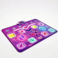 Light-up Double Dance Mat Wireless Dance Mat with Bluetooth Musical Toy Adjustable Volume for Children, Toddlers, Playroom, Birthday Party