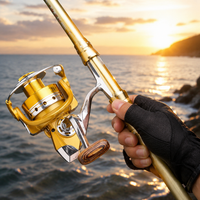 fishing rod and reel set