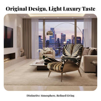 Upholstered Single Sofa Italian Design Upholstered Armchair Luxury Feel sophisticated design for Interior Designers, Adults