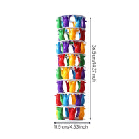 Colorful Balance Structure with Die Interactive Penguin Balance Structure Educational Penguin Stacking Game Portable for Children, Family, Party